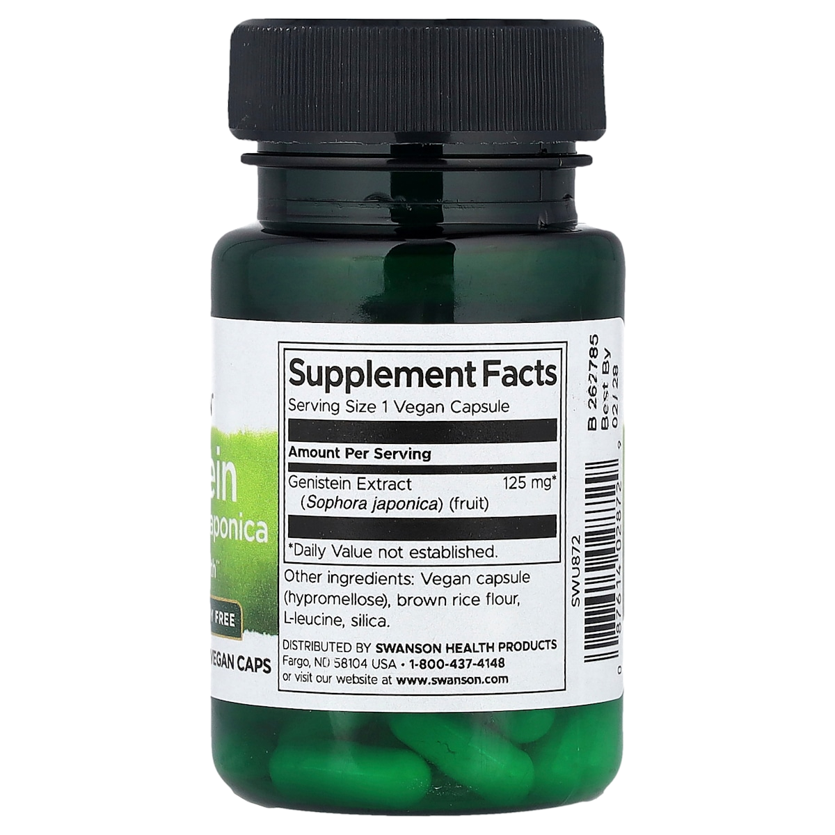 Supplement facts panel