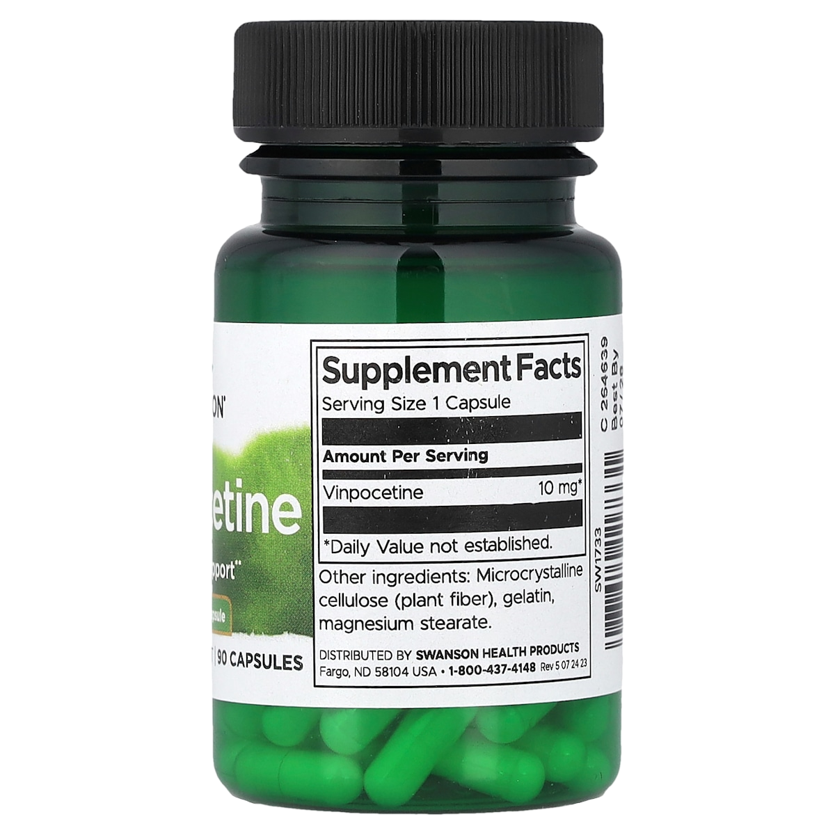 Supplement facts panel