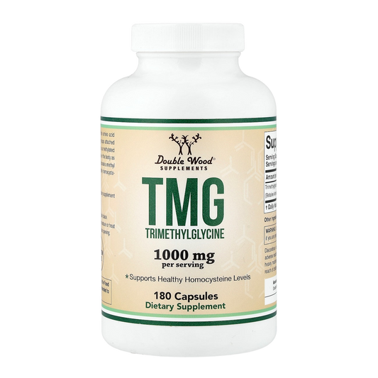 Double Wood Supplements TMG – 1000mg, 180 Capsules