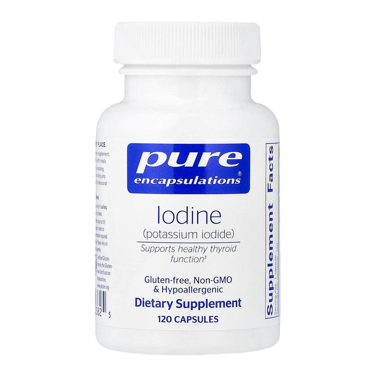 Pure Encapsulations Iodine – 225mcg, 120 Capsules