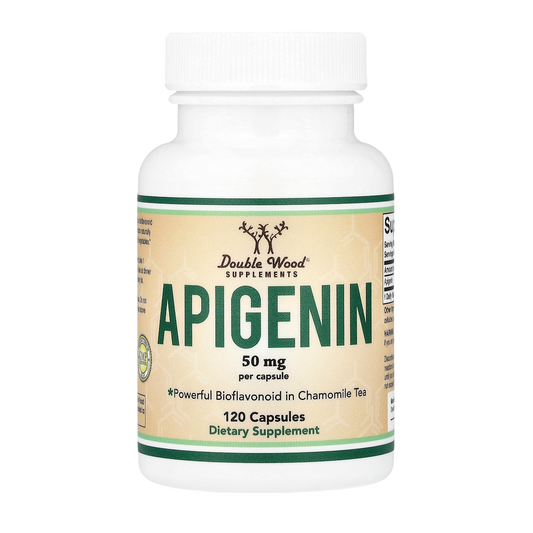 Double Wood Supplements Apigenin – 50mg, 120 Capsules