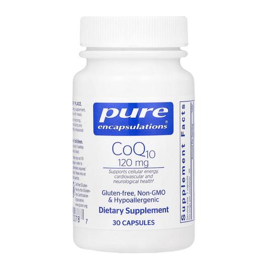 Pure Encapsulations CoQ10 – 120mg, 30 Capsules