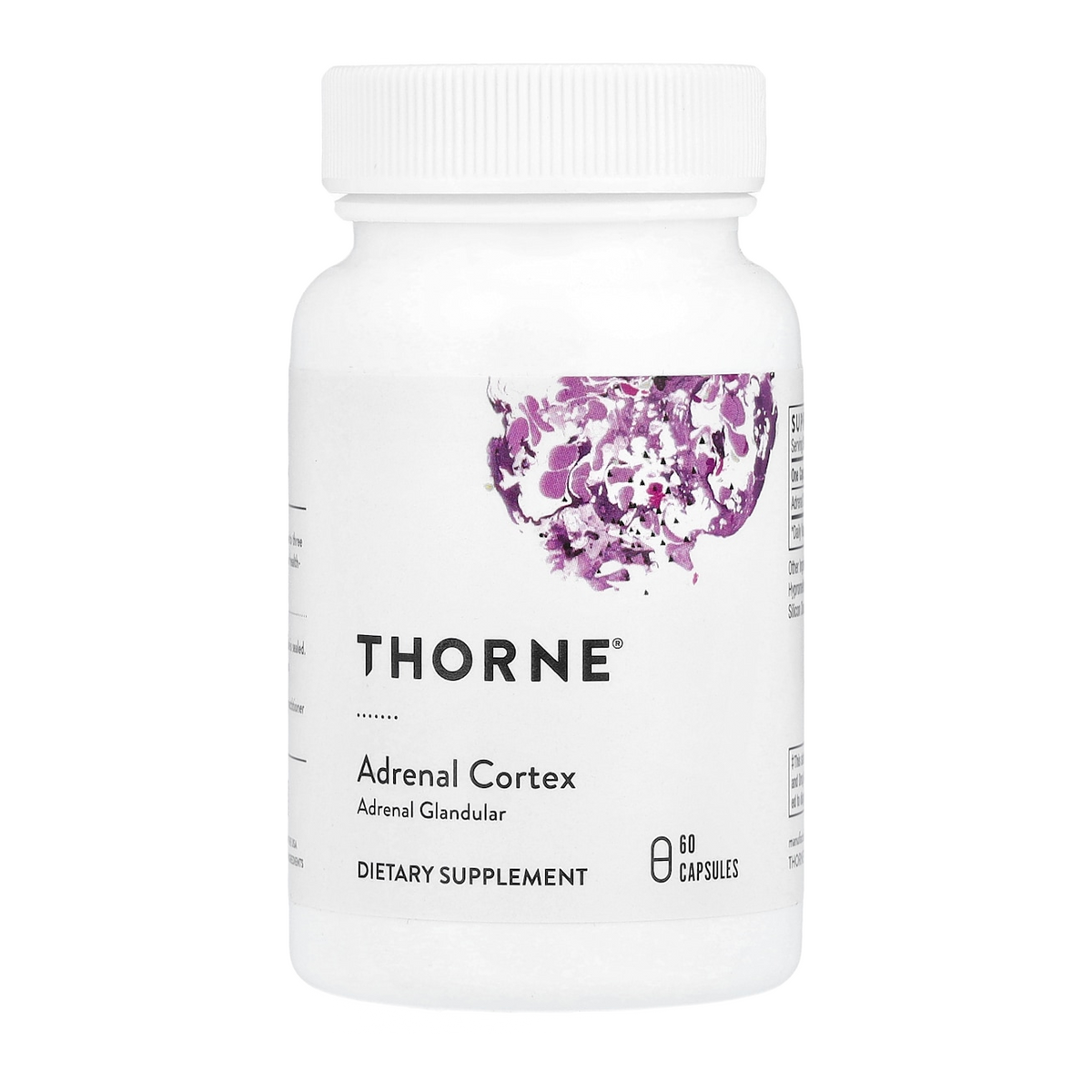 Thorne Adrenal Cortex – 50mg, 60 Capsules
