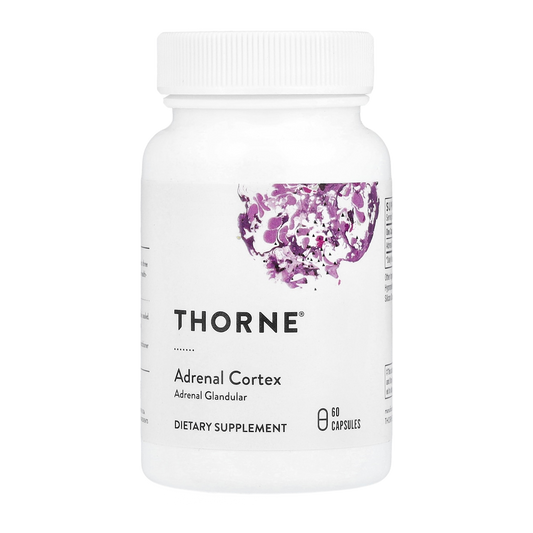 Thorne Adrenal Cortex – 50mg, 60 Capsules