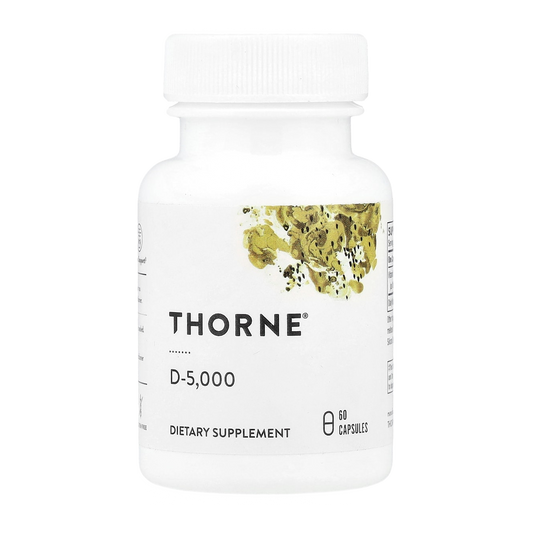 Thorne Vitamin D – 5,000IU, 60 Capsules