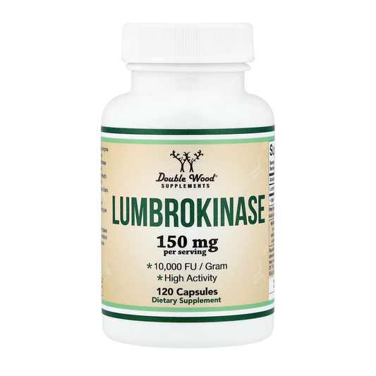 Double Wood Supplements Lumbrokinase – 150mg, 120 Capsules