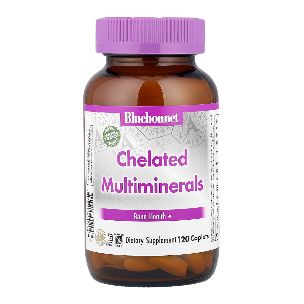 Bluebonnet Chelated Multiminerals – 120 Capsules