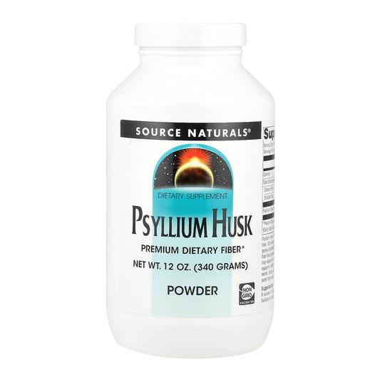 Source Naturals Psyllium Husk Powder – 5000mg, 68 Servings