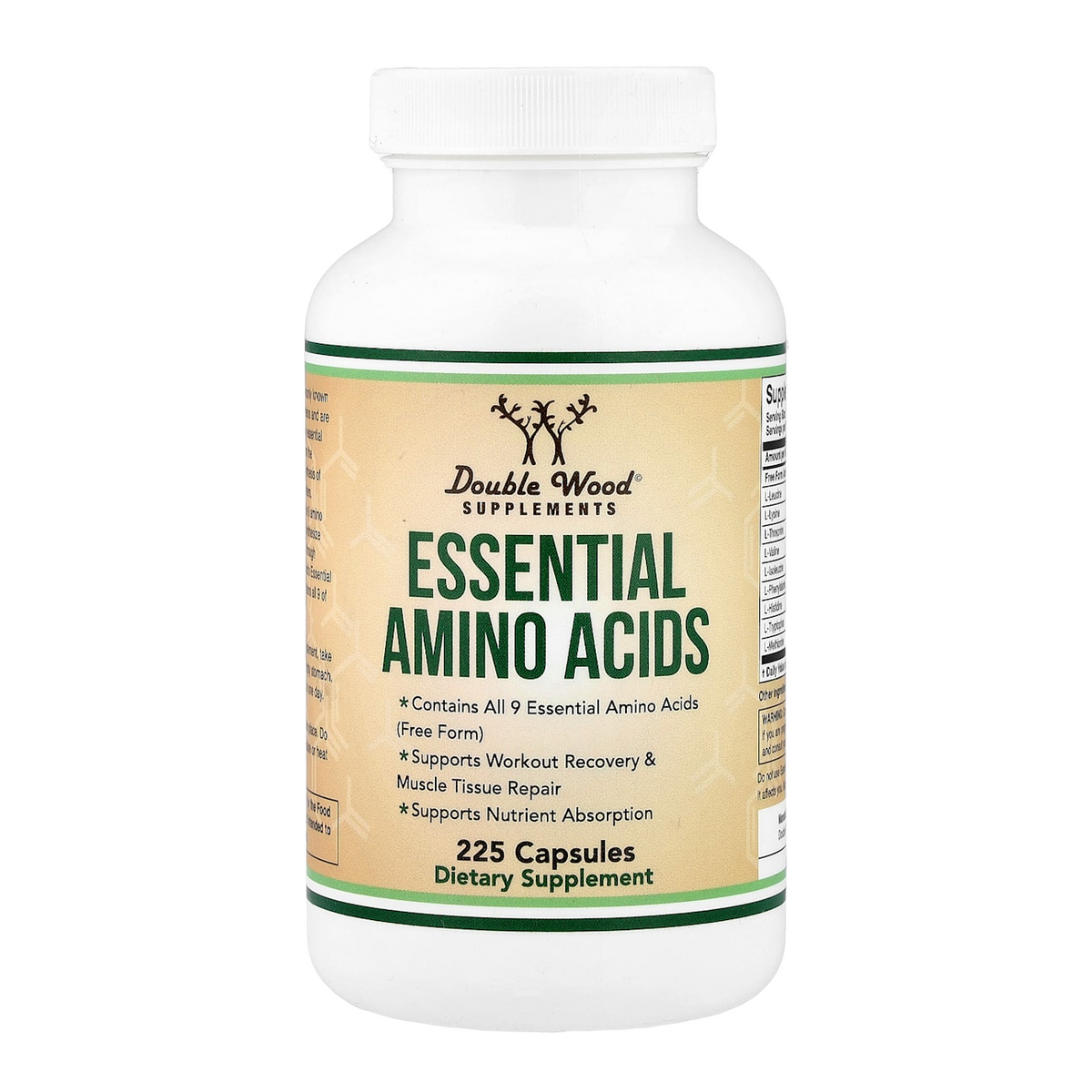 Double Wood Supplements Essential Amino Acids – 225 Powder