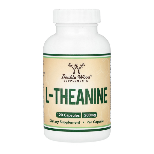 Double Wood Supplements L-Theanine – 200mg, 120 Capsules
