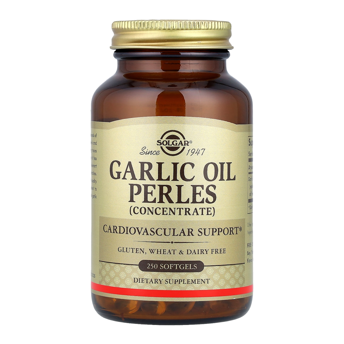 Solgar Garlic Oil – 250 Capsules