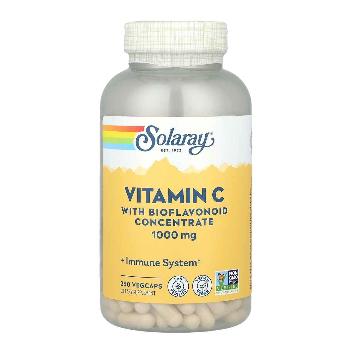 Solaray Vitamin C – 1000mg, 250 Capsules