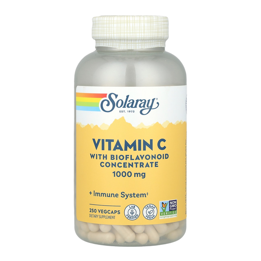 Solaray Vitamin C – 1000mg, 250 Capsules