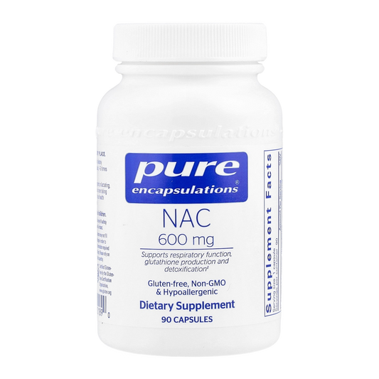Pure Encapsulations NAC – 600mg, 90 Capsules