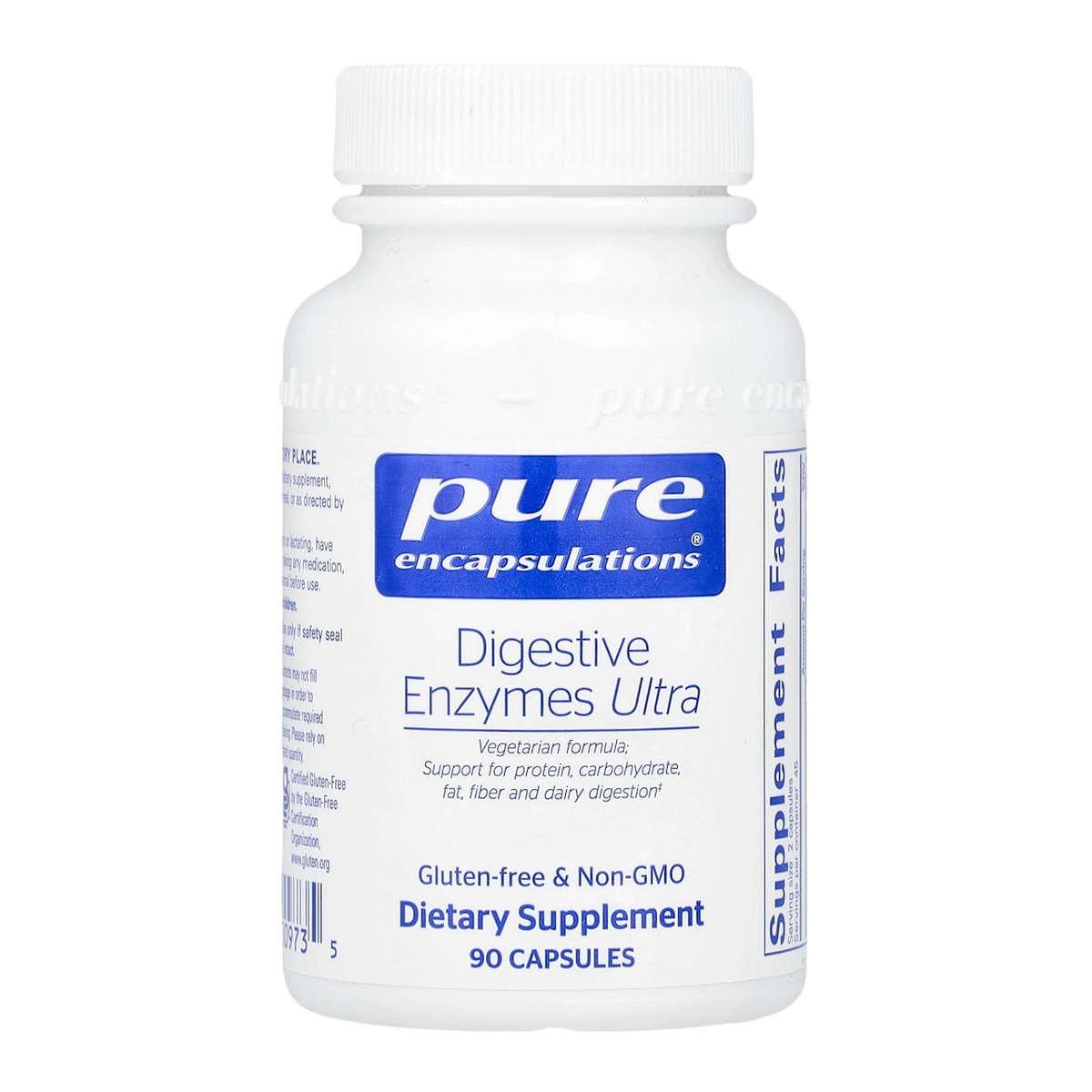 Pure Encapsulations Digestive Enzymes – 90 Capsules
