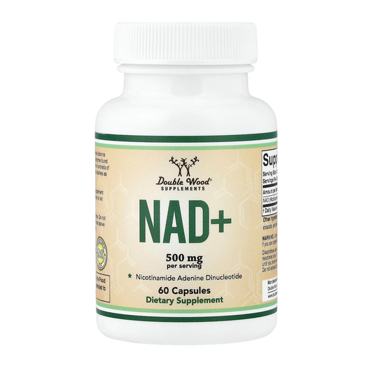 Double Wood Supplements NAD+ – 500mg, 60 Capsules
