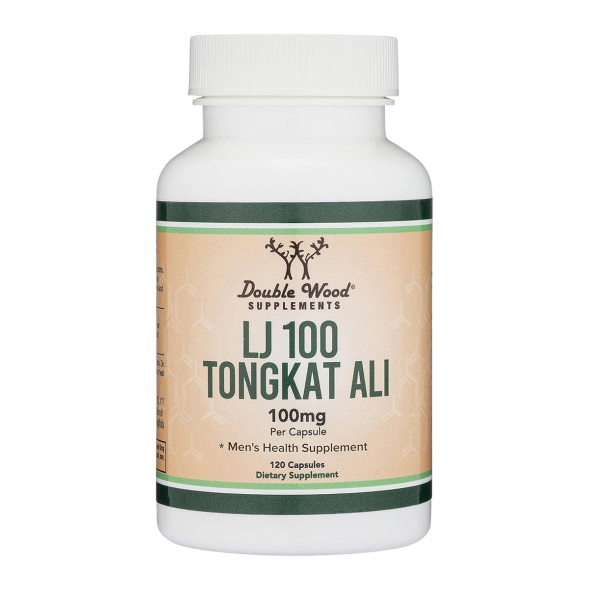 Double Wood Supplements Tongkat Ali – 100mg, 120 Capsules