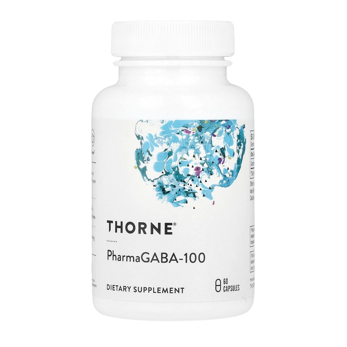 Thorne GABA – 100mg, 60 Capsules