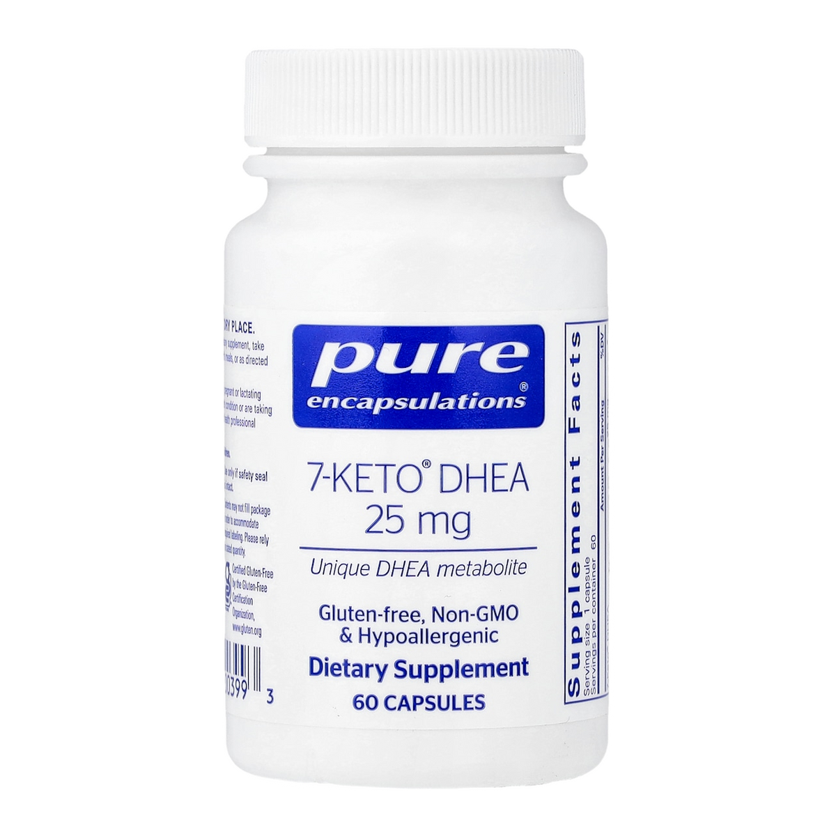 Pure Encapsulations 7-KETO – 25mg, 60 Capsules