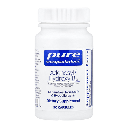 Pure Encapsulations Adenosyl/Hydroxy B12 – 2000mcg, 90 Capsules