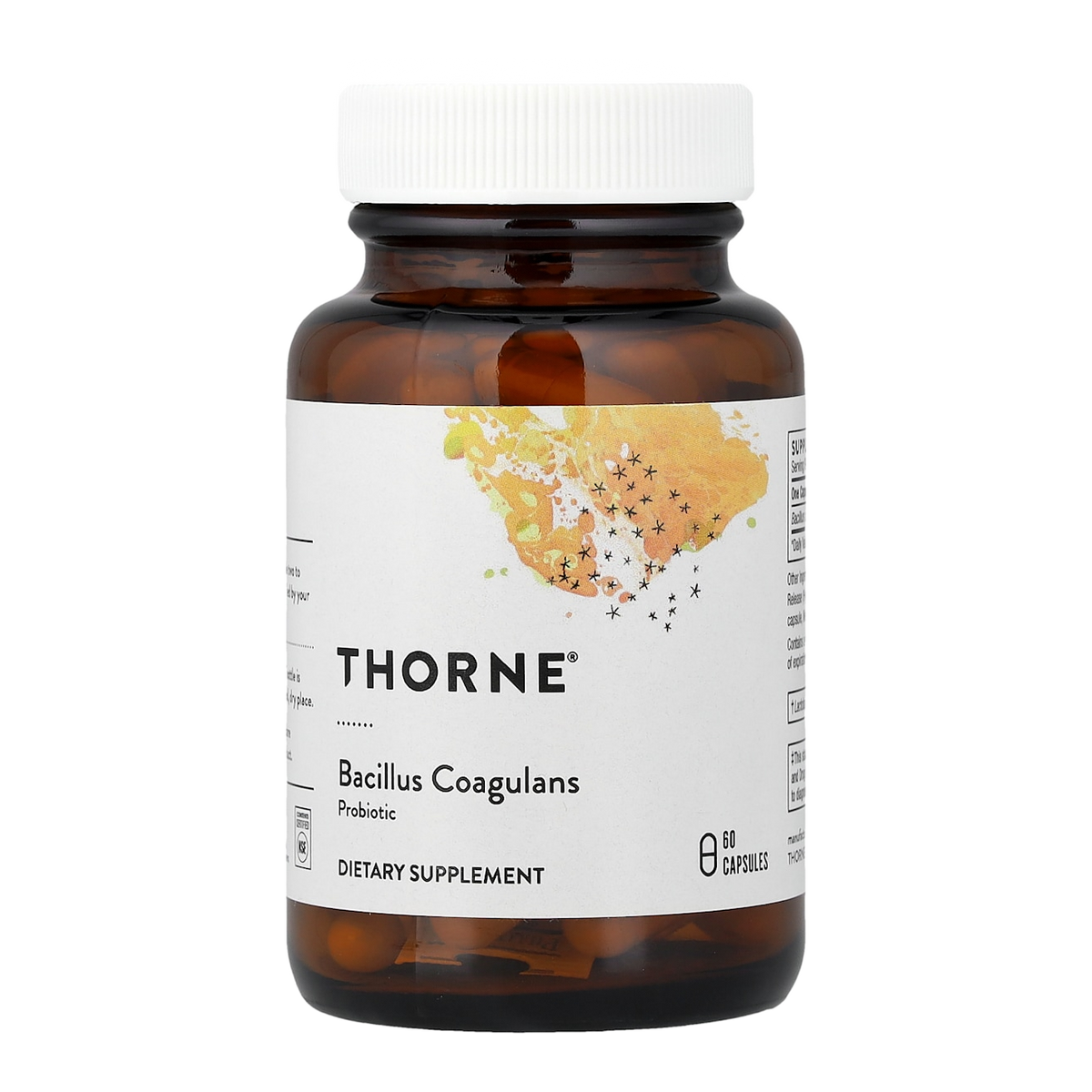 Thorne Bacillus Coagulans – 2B, 60 Capsules