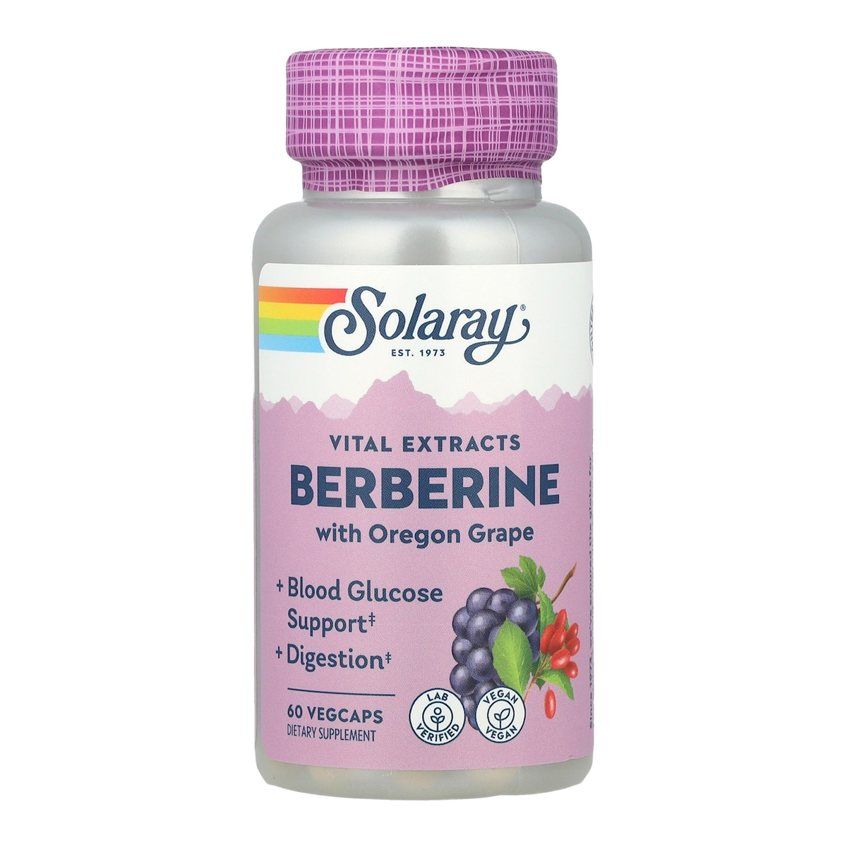 Solaray Berberine – 500mg, 100 Capsules