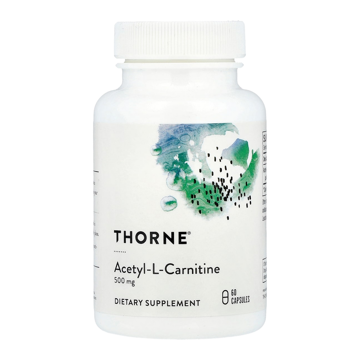 Thorne Acetyl-L-Carnitine – 500mg, 60 Capsules