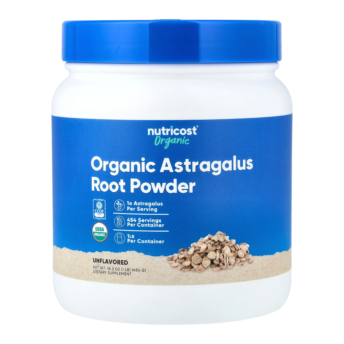 Nutricost Astragalus Powder – 1000mg, 454 Servings