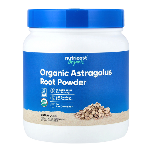 Nutricost Astragalus Powder – 1000mg, 454 Servings