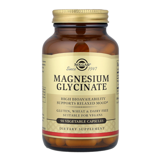 Solgar Magnesium Glycinate – 120mg, 90 Capsules
