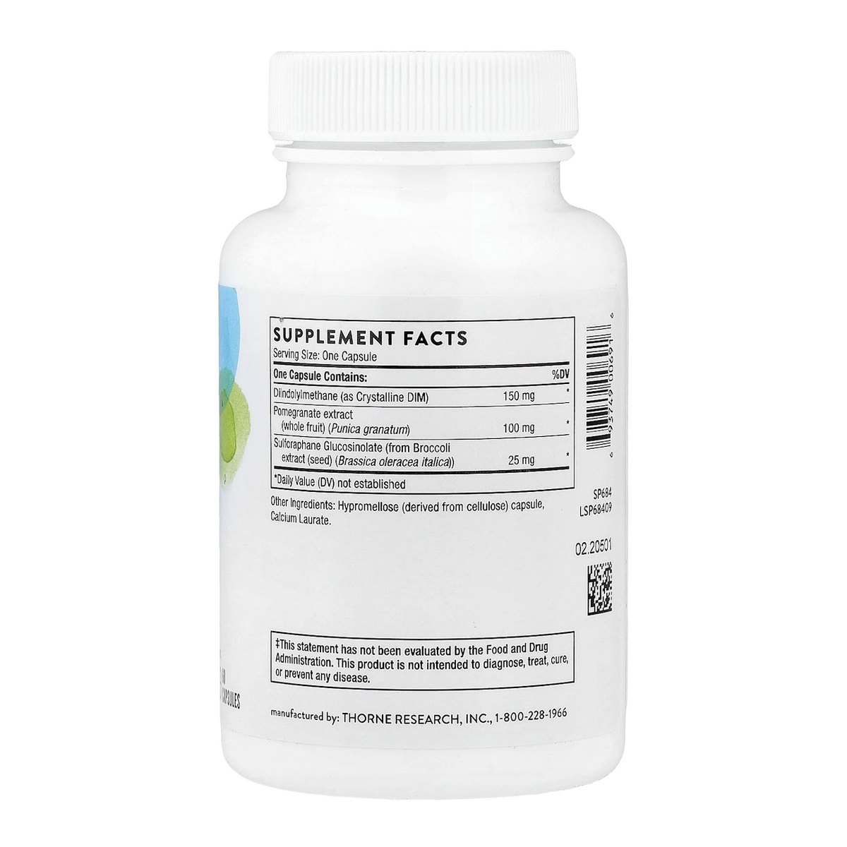 Thorne Hormone Advantage – 60 Capsules supplement facts