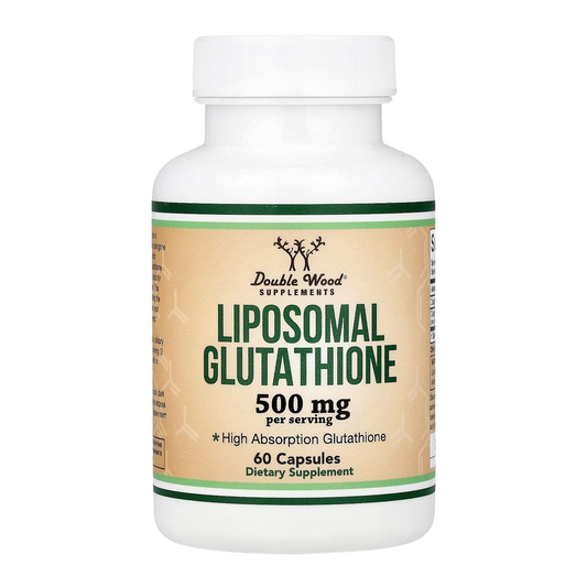 Double Wood Supplements Liposomal Glutathione – 500mg, 60 Capsules