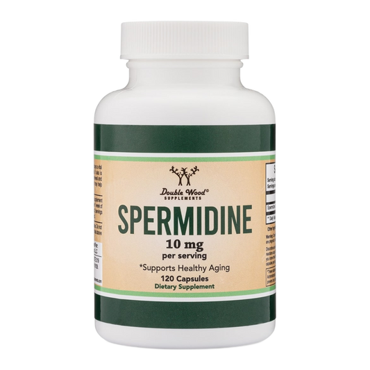 Double Wood Supplements Spermidine – 10mg, 120 Capsules