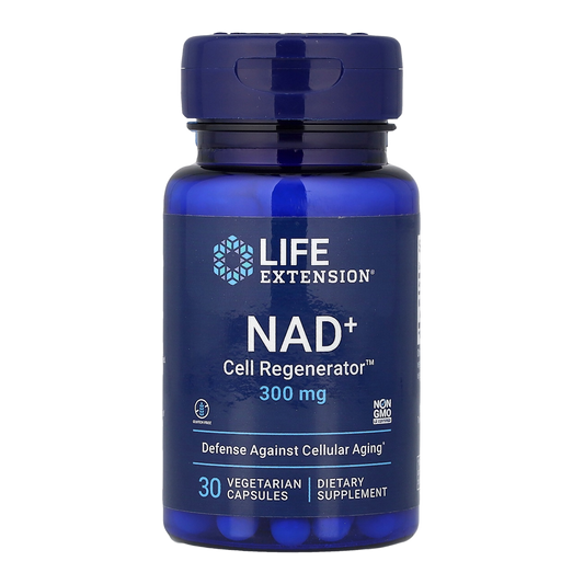 Life Extension NAD+ – 300mg, 30 Capsules