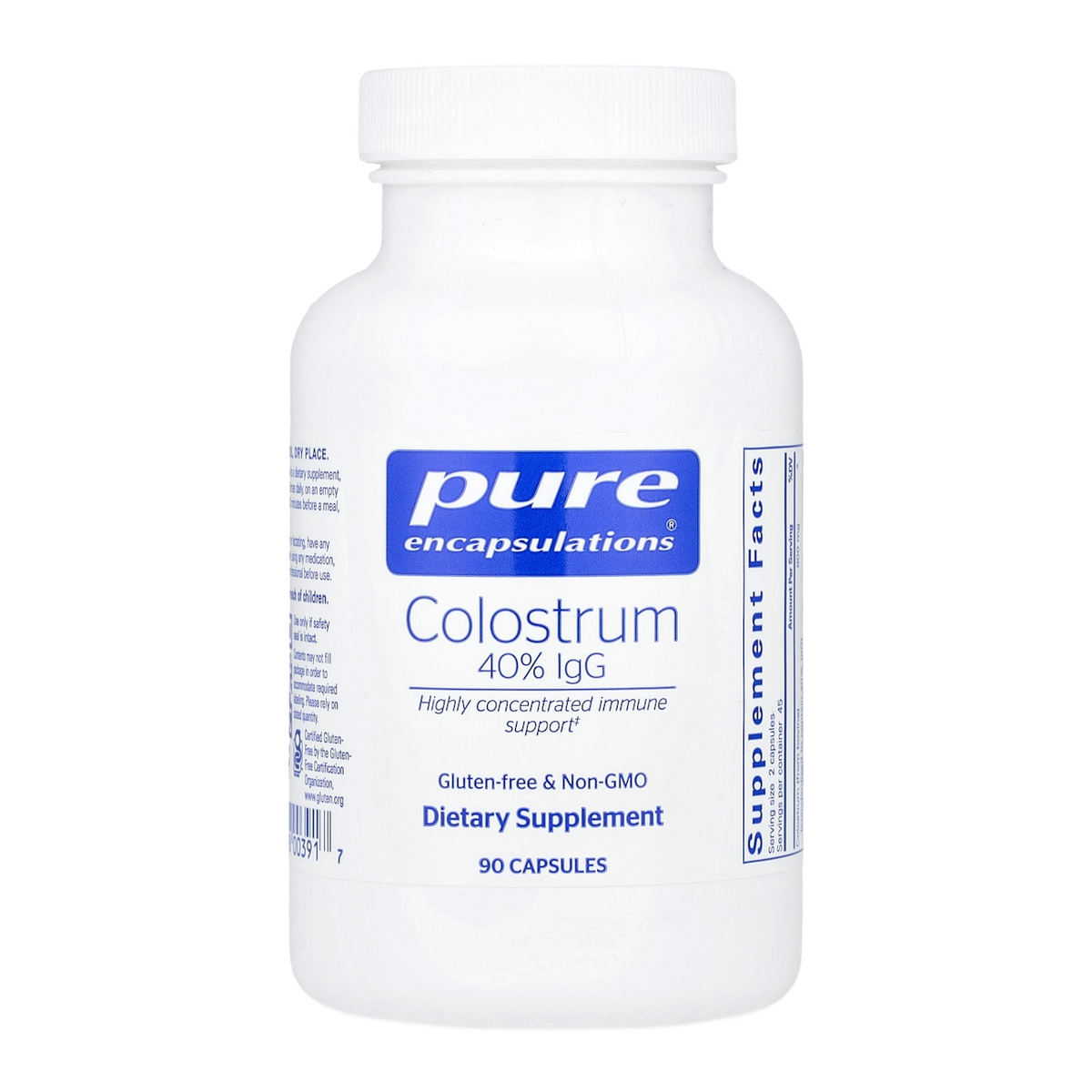 Pure Encapsulations Colostrum – 90 Capsules
