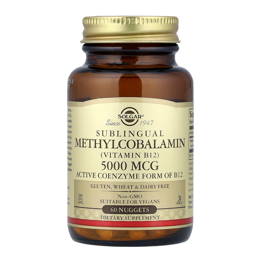 Solgar Vitamin B12 – 5000mcg, 60 Capsules