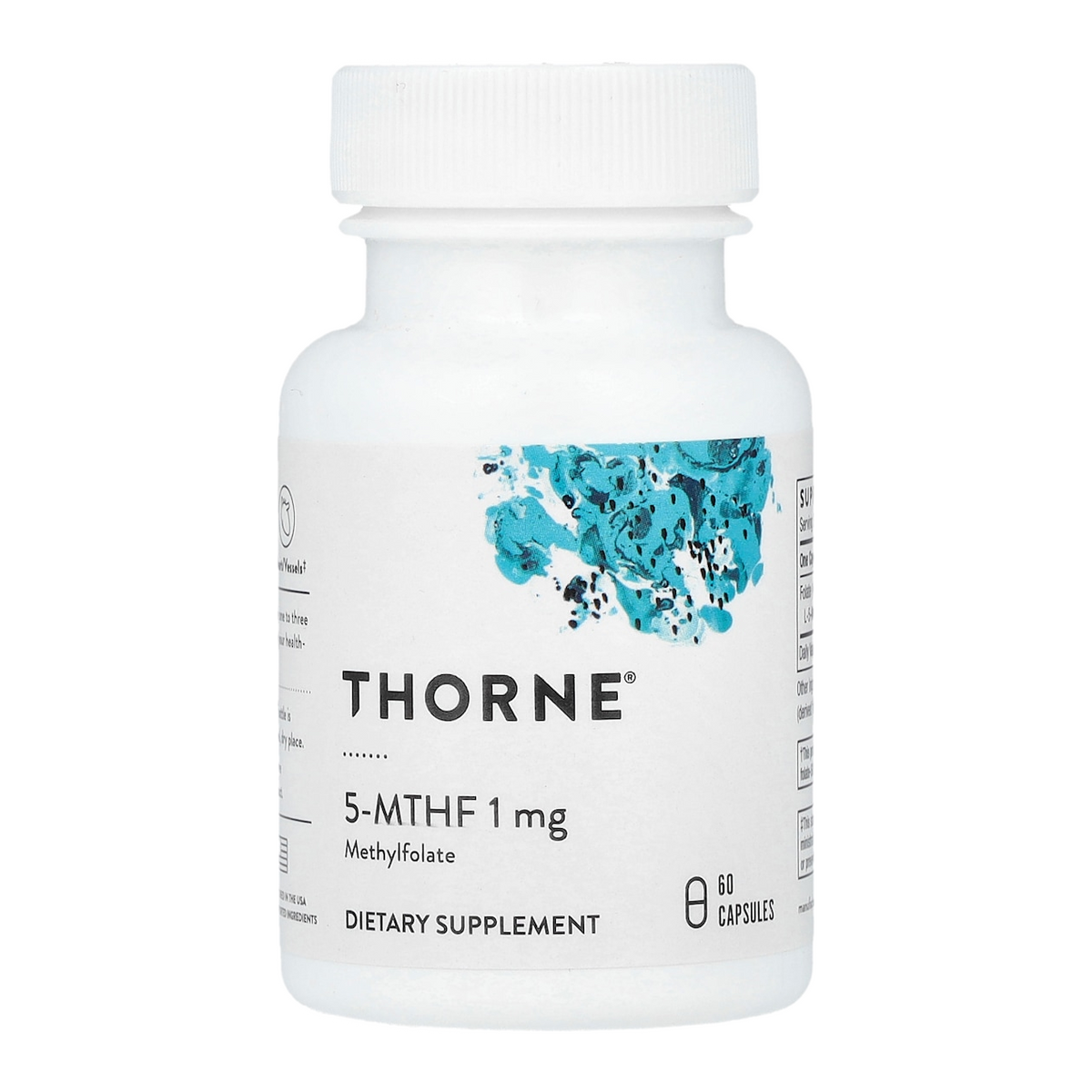 Thorne Methylfolate – 1mg, 60 Capsules