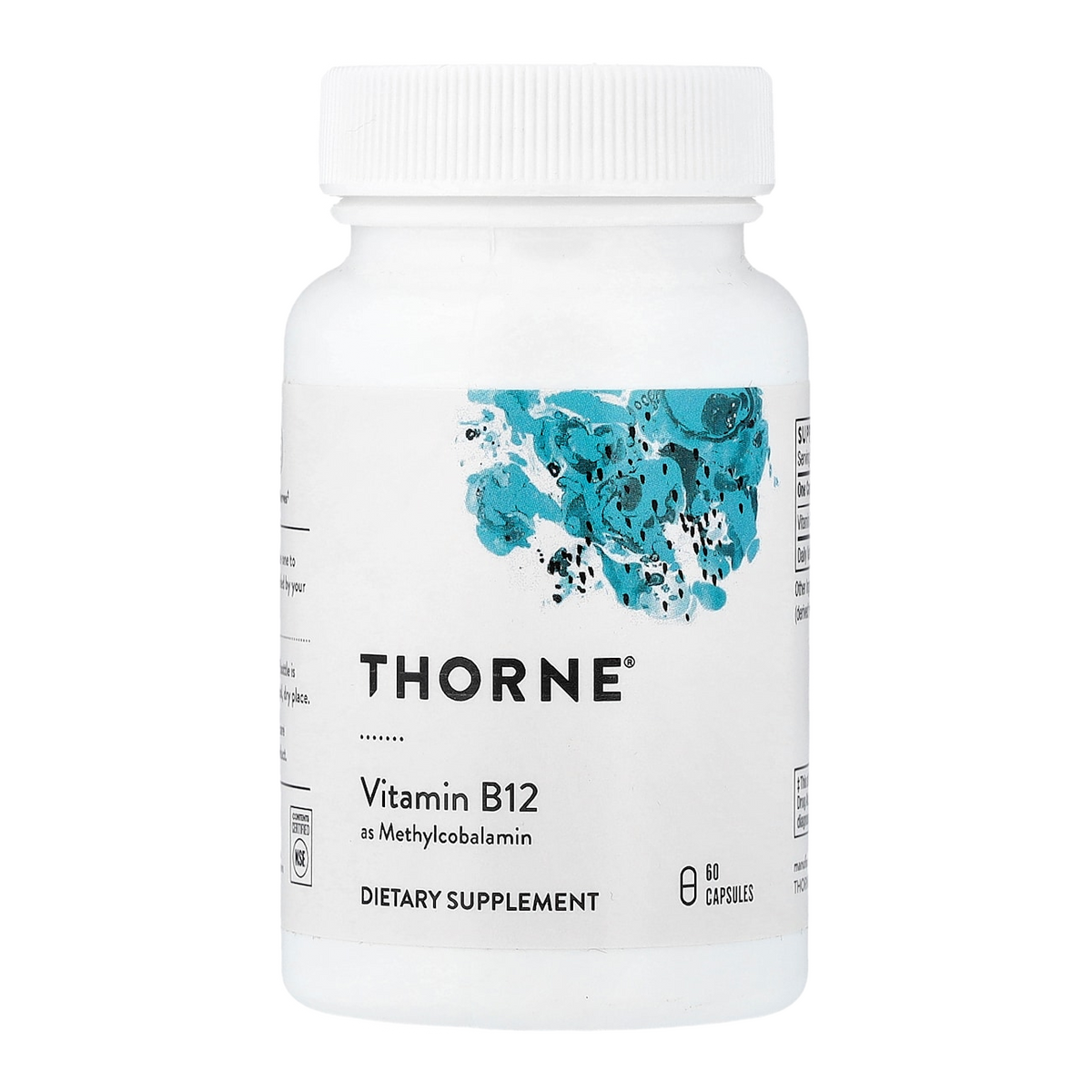 Thorne Vitamin B12 – 1000mcg, 60 Capsules