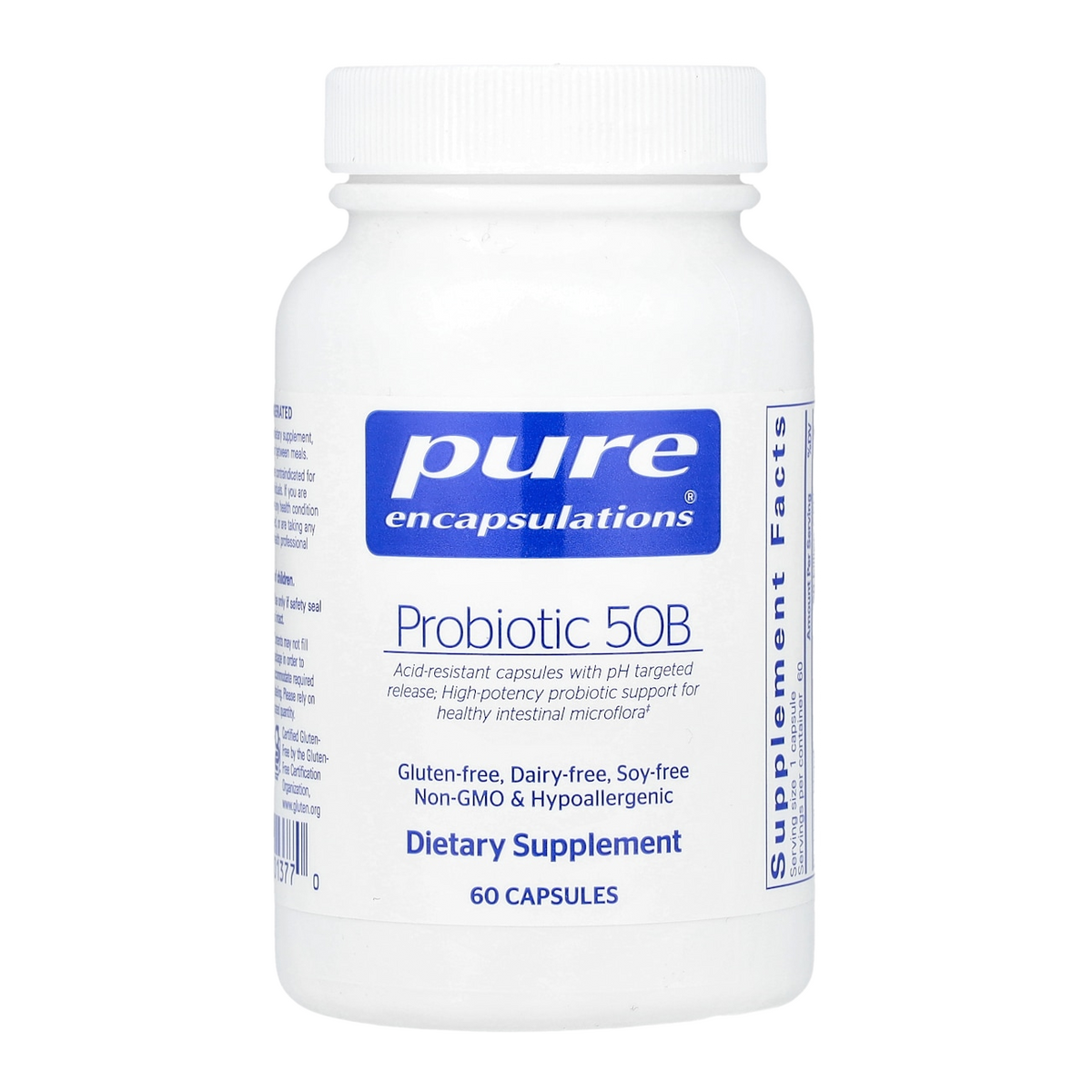 Pure Encapsulations Probiotic – 10B, 60 Capsules