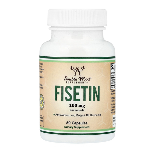 Double Wood Supplements Fisetin – 100mg, 60 Capsules