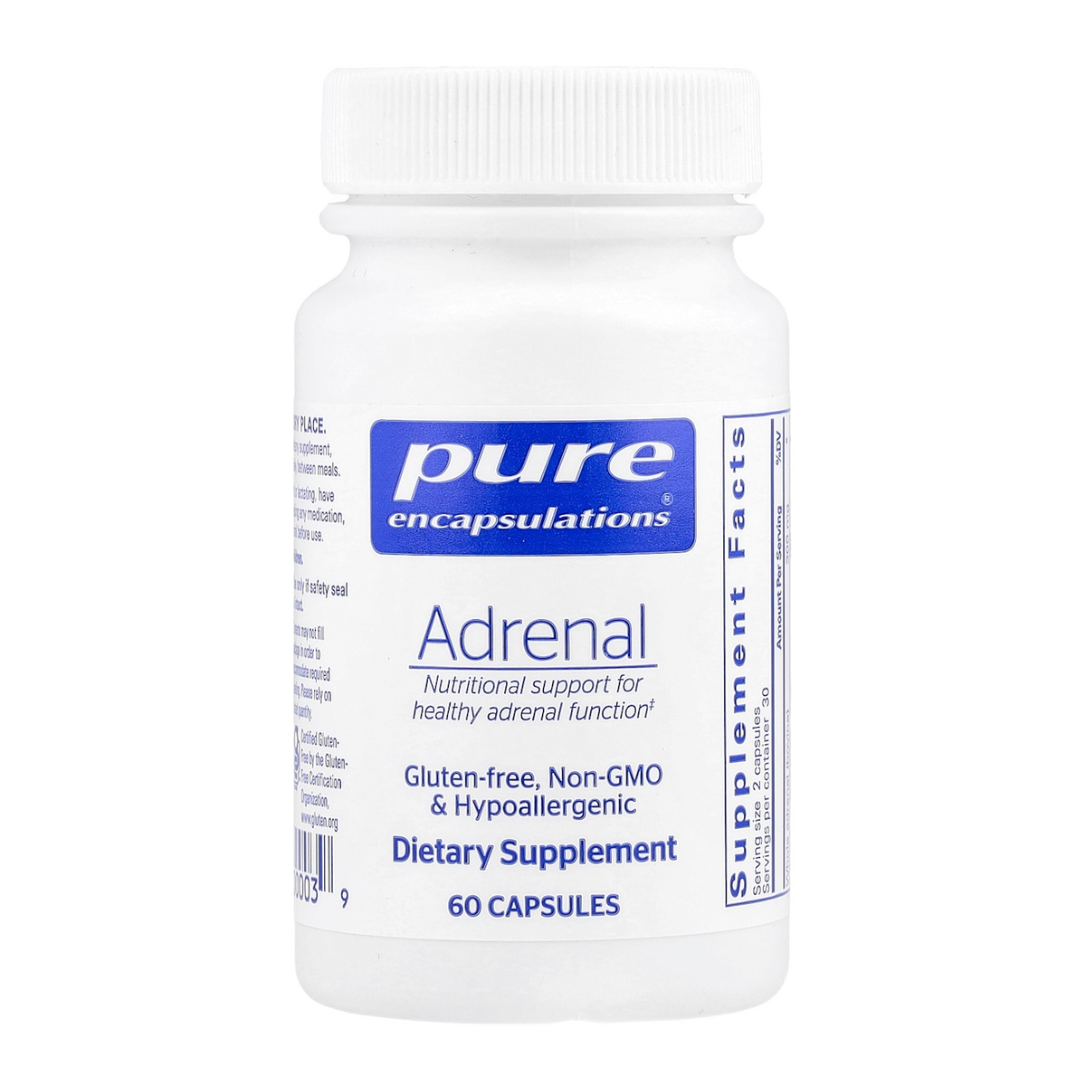 Pure Encapsulations Adrenal Cortex – 60 Capsules