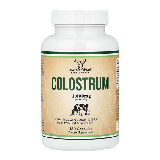 Double Wood Supplements Colostrum – 1000mg, 120 Capsules