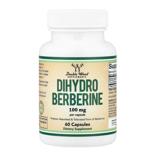 Double Wood Supplements Dihydro Berberine – 100mg, 60 Capsules