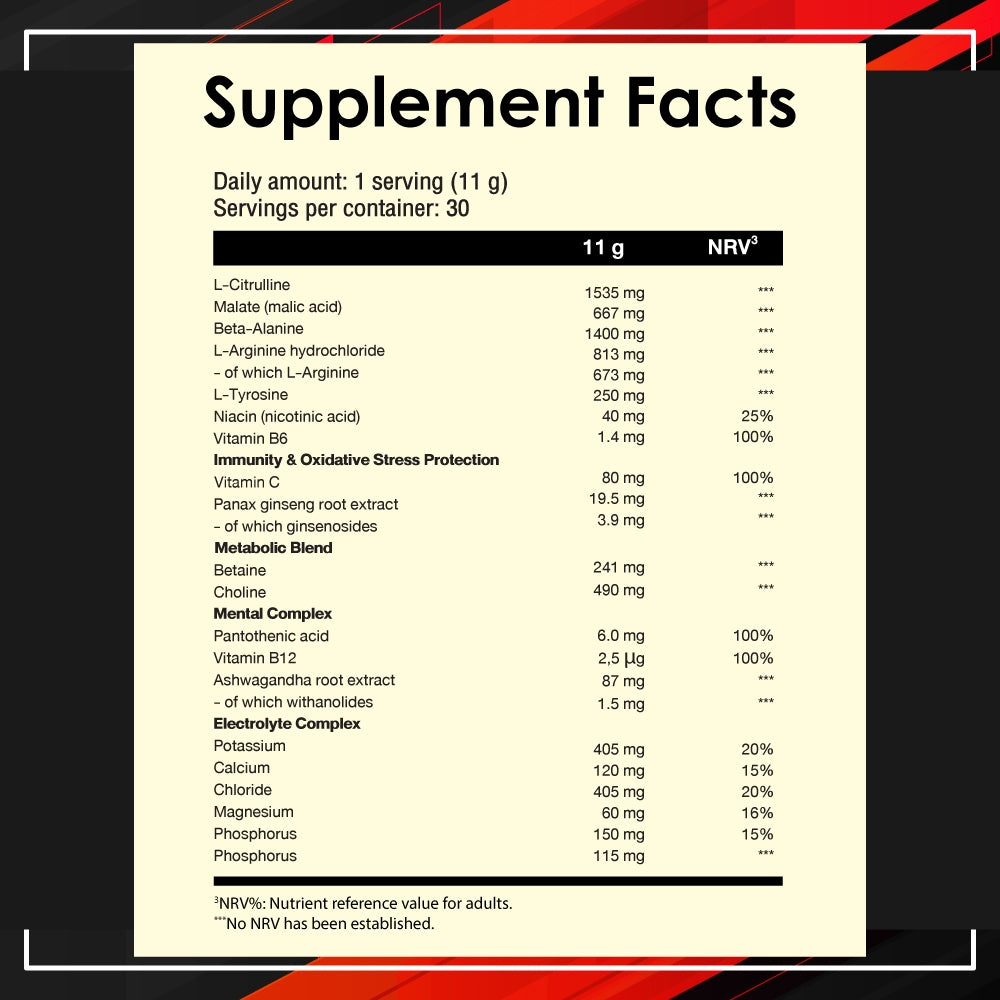 BioTechUSA Pump Caffeine-Free Pre-Workout (330g)