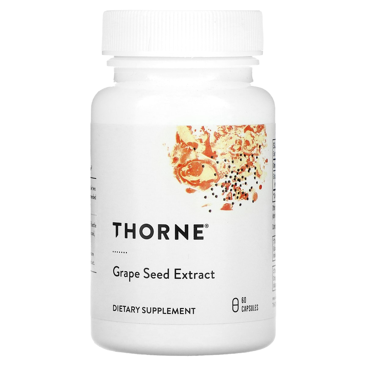 Thorne Grape Seed 100mg, 60 Capsules