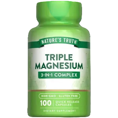 Nature's Truth, Triple Magnesium Complex, 100 Quick Release Capsules (420 mg per Capsule)