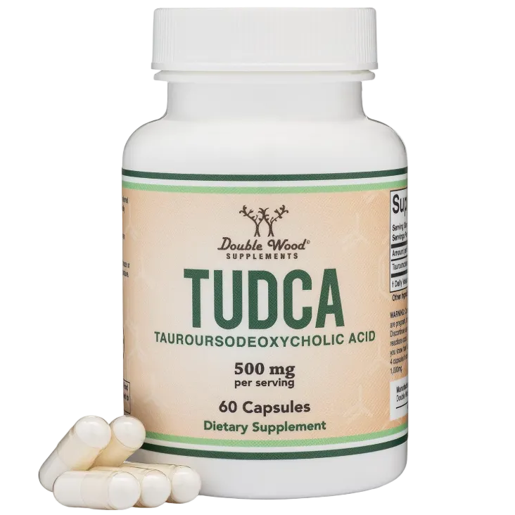 Double Wood Supplements TUDCA Liver Support 500mg 60 Capsules | The Supplement Lab Lebanon