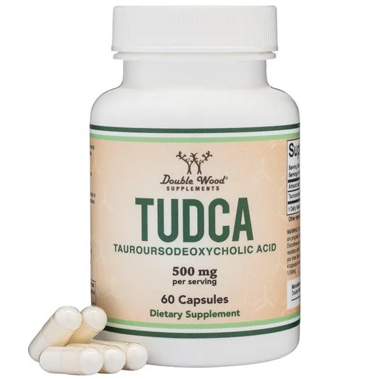 Double Wood Supplements TUDCA Liver Support 500mg 60 Capsules