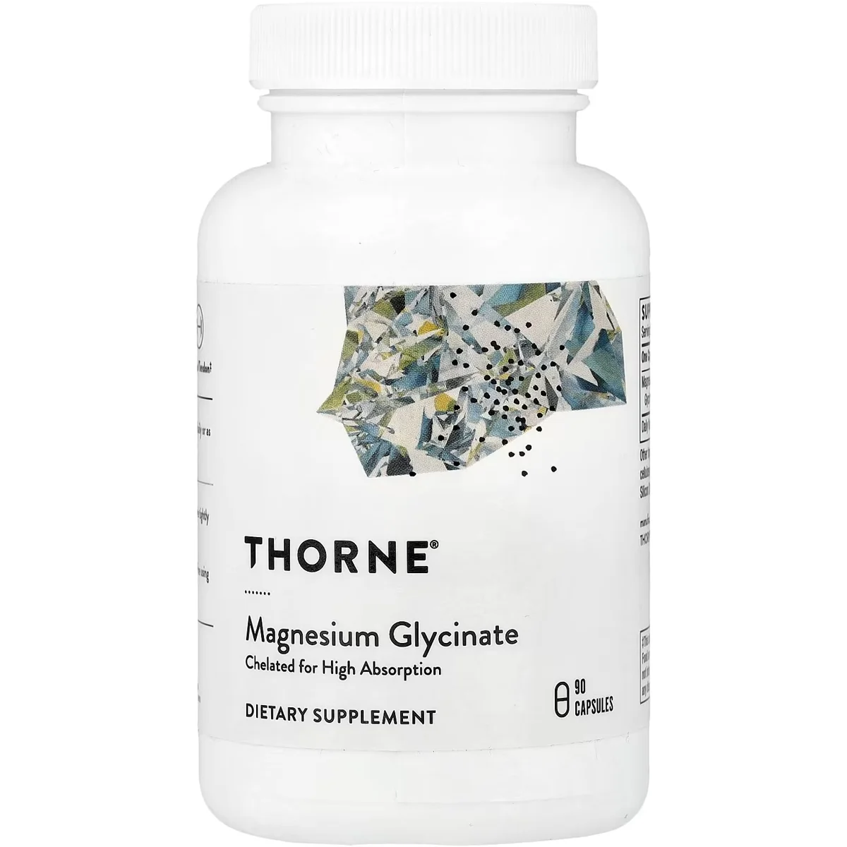 Thorne Magnesium Glycinate – 120mg, 90 Capsules