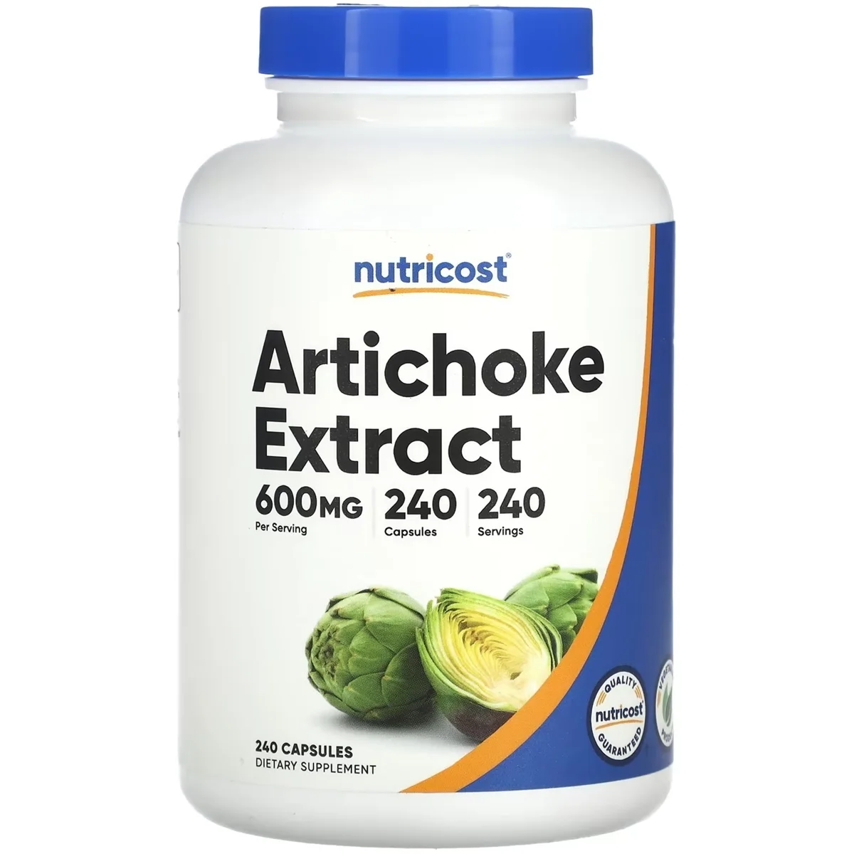 Nutricost Artichoke – 600mg, 240 Capsules